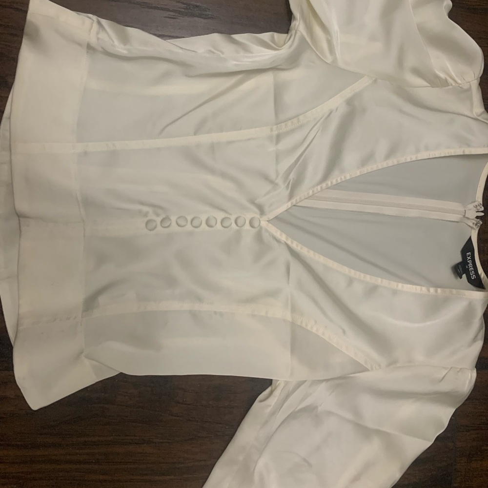 Express silk top